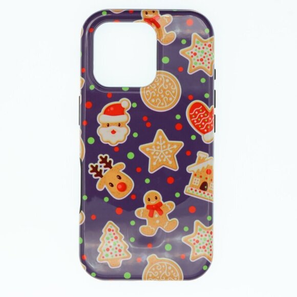 2 Layer Designed Glossy phone case for iPhone 16 Pro Magsafe,  SUNCASE021 - Picture 1 of 9